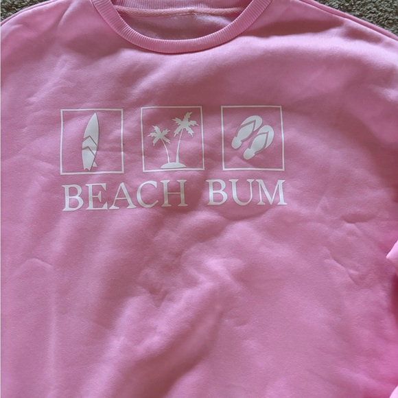 Pink beach bum sweater - Picture 2 of 2